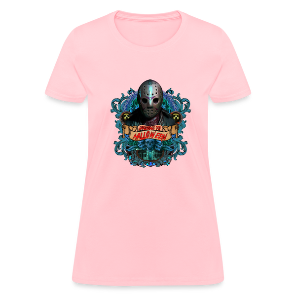 Jason Halloween Women's T-Shirt - pink