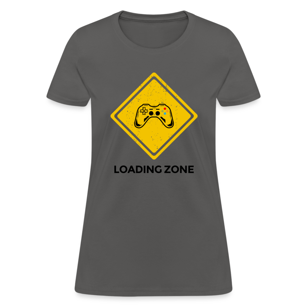 Gamer Loading Zone T-Shirt - charcoal