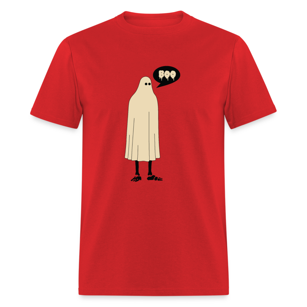 Ghost Boo T-Shirt - red