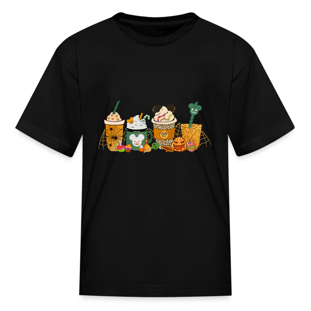 Mickys Starbucks Kids' T-Shirt - black