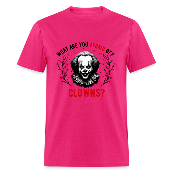 Afraid Penny Men's T-Shirt - fuchsia