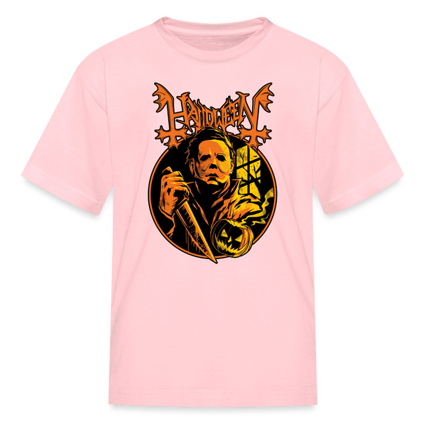 Michael Myers Halloween Kid's T-Shirt - pink