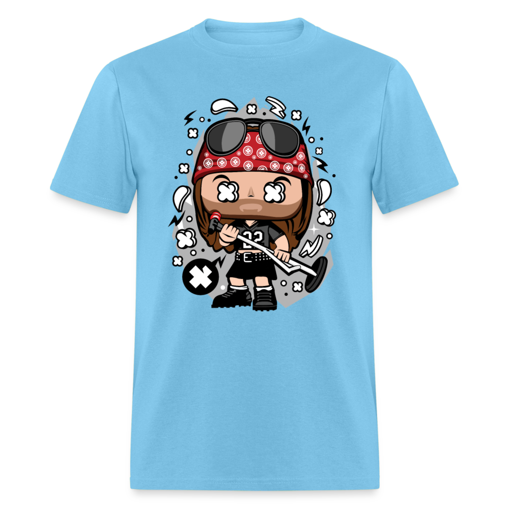 Axl Rose T-Shirt - aquatic blue