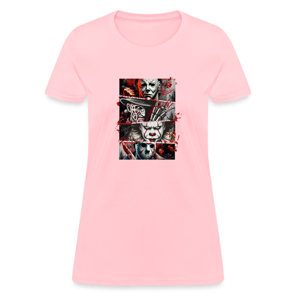 Male Villain's Women's T-Shirt - pink