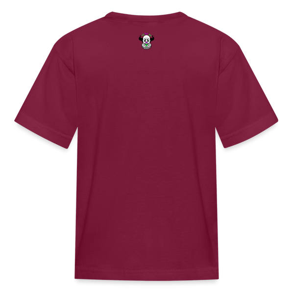 Ghost Boo T-Shirt - burgundy