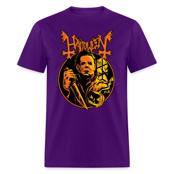 Michael Myers Halloween Men's T-Shirt - purple