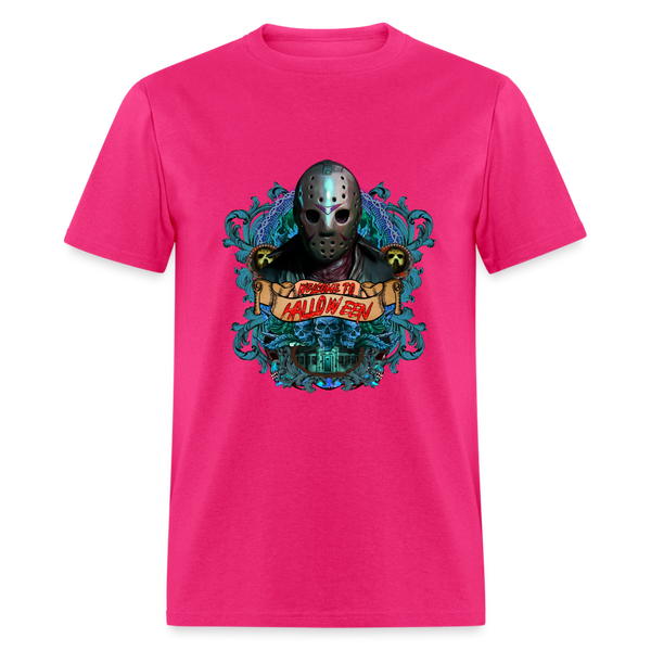 Jason Halloween Men's T-Shirt - fuchsia