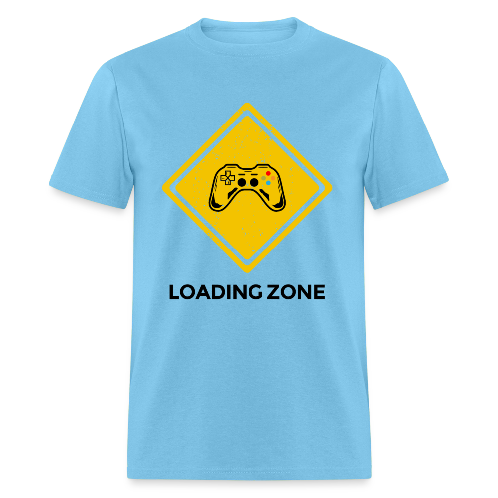 Gamer Loading Zone T-Shirt - aquatic blue