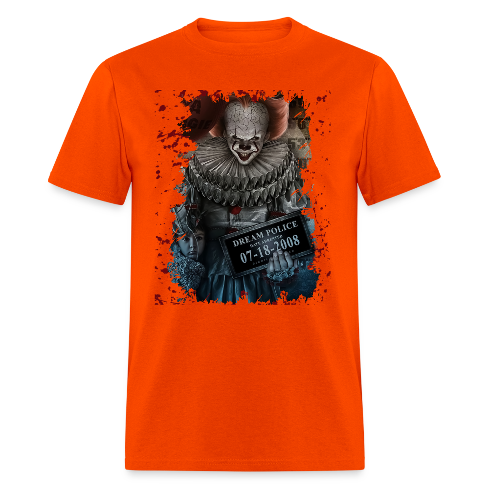 Pennywise Dream Police Men's T-Shirt - orange