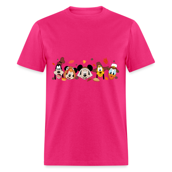 Micky & Friends Men's T-Shirt - fuchsia