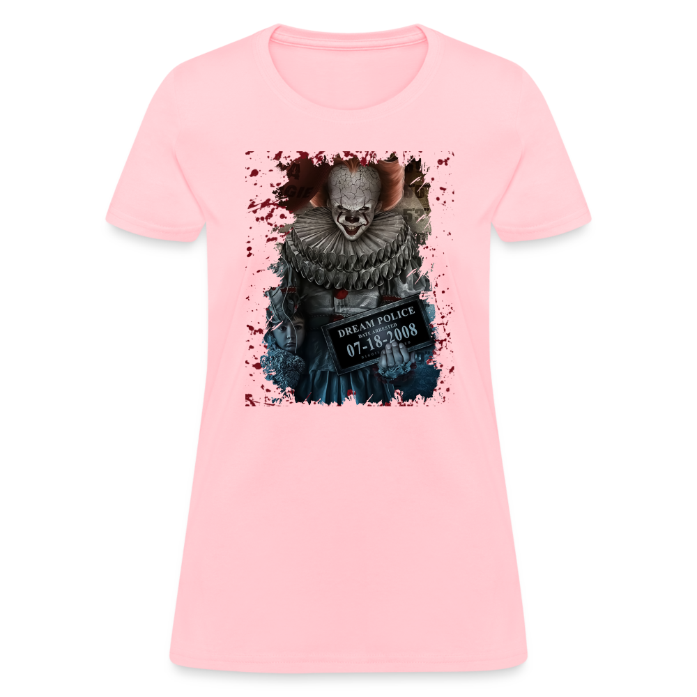 Pennywise Dream Police Women's T-Shirt - pink