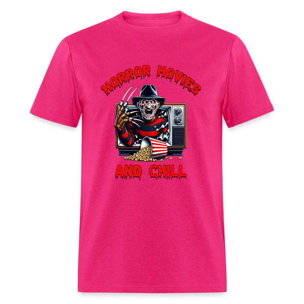 Horror Movies Men's T-Shirt - fuchsia