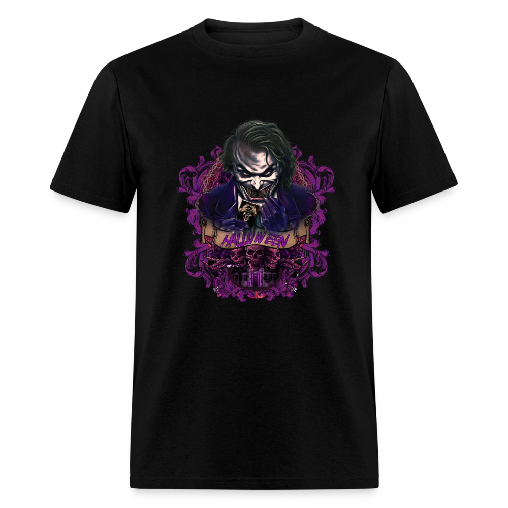 Halloween Joker T-Shirt - black