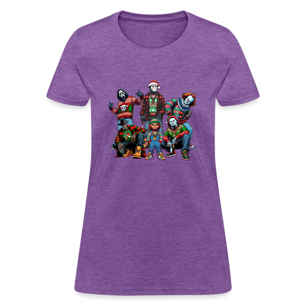 Villain's Gang Women's T-Shirt - purple heather