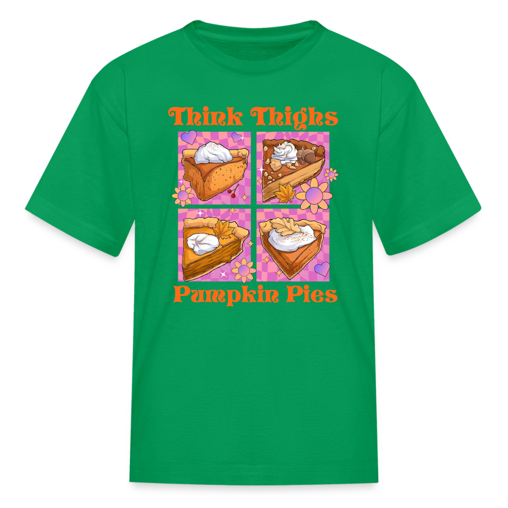 Pumpkin Pies Kids' T-Shirt - kelly green