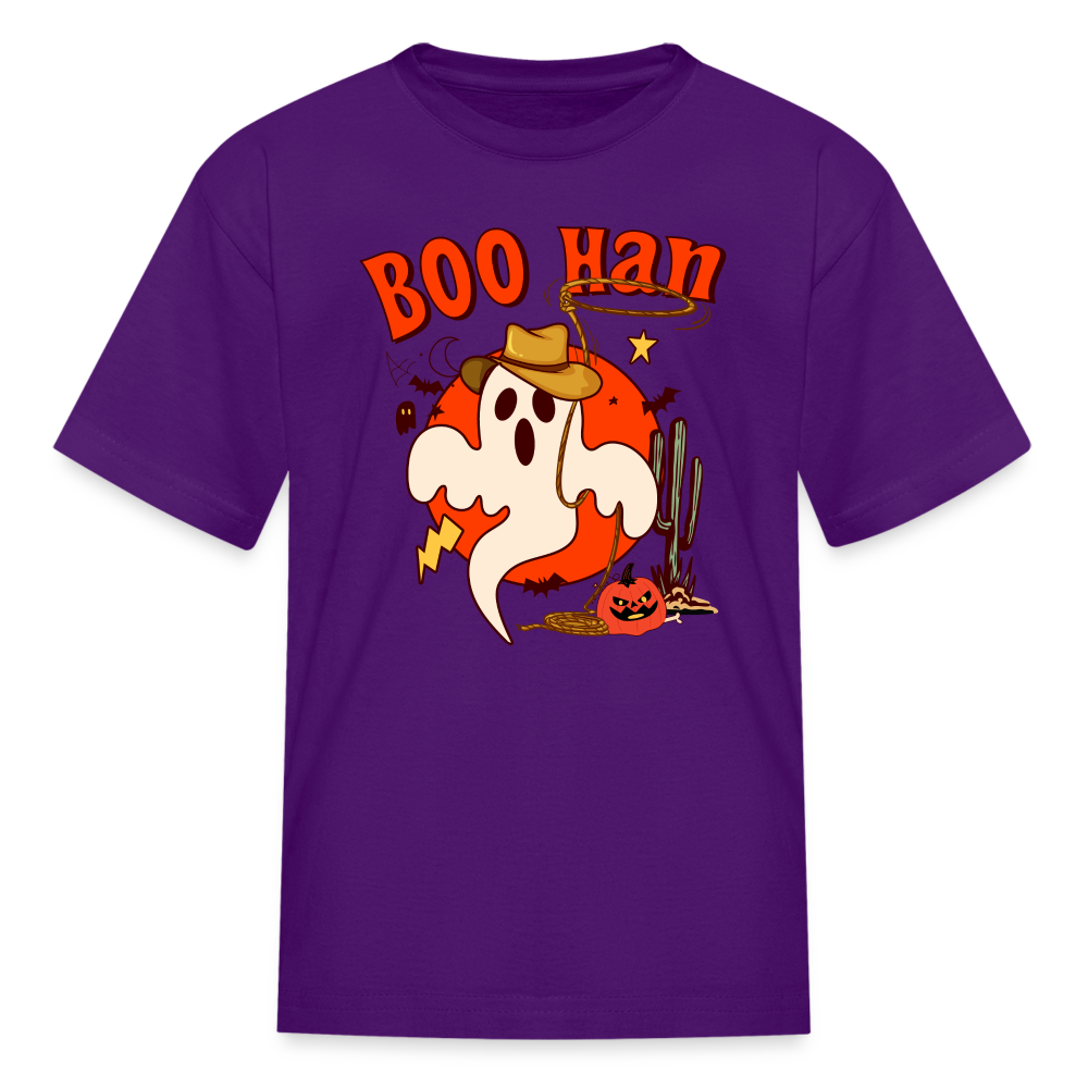 Boo Hah Kids' T-Shirt - purple