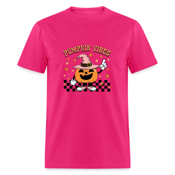 Pumpkin Vibes Men's T-Shirt - fuchsia