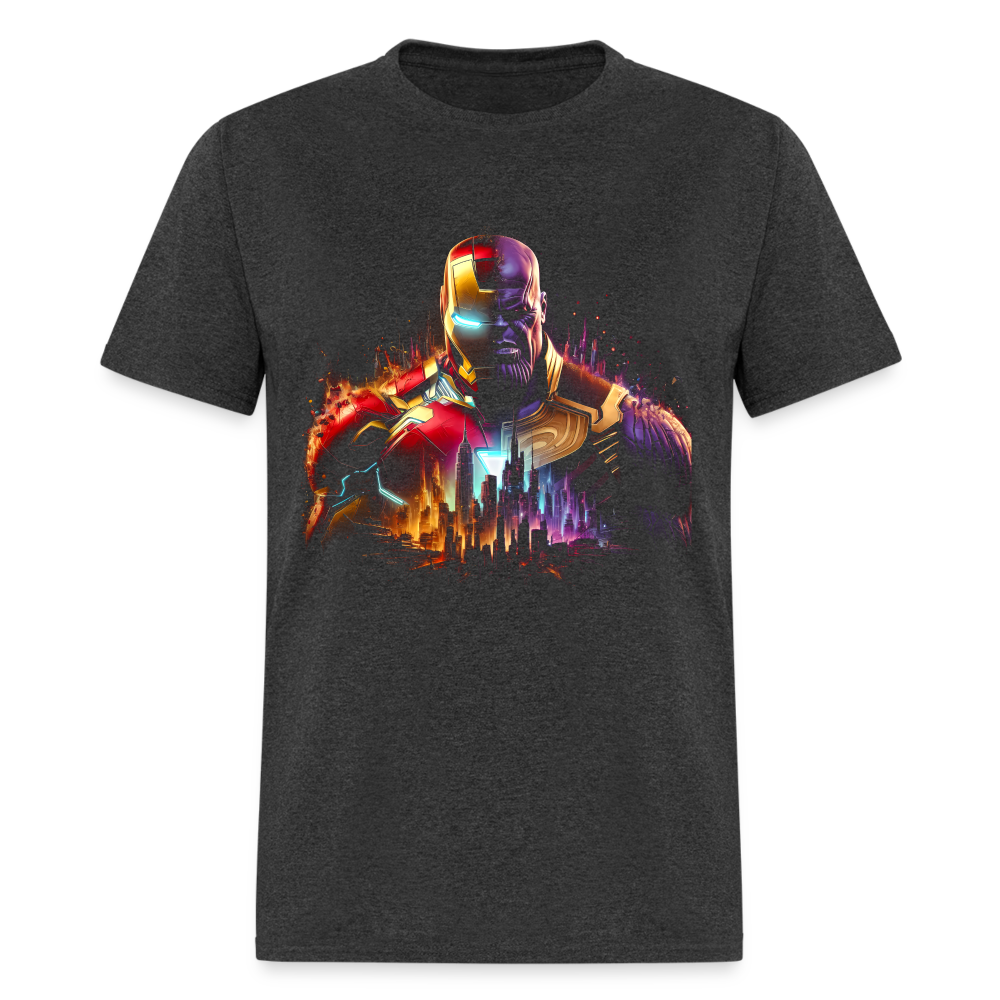 Iron Man Thanos T-Shirt - heather black