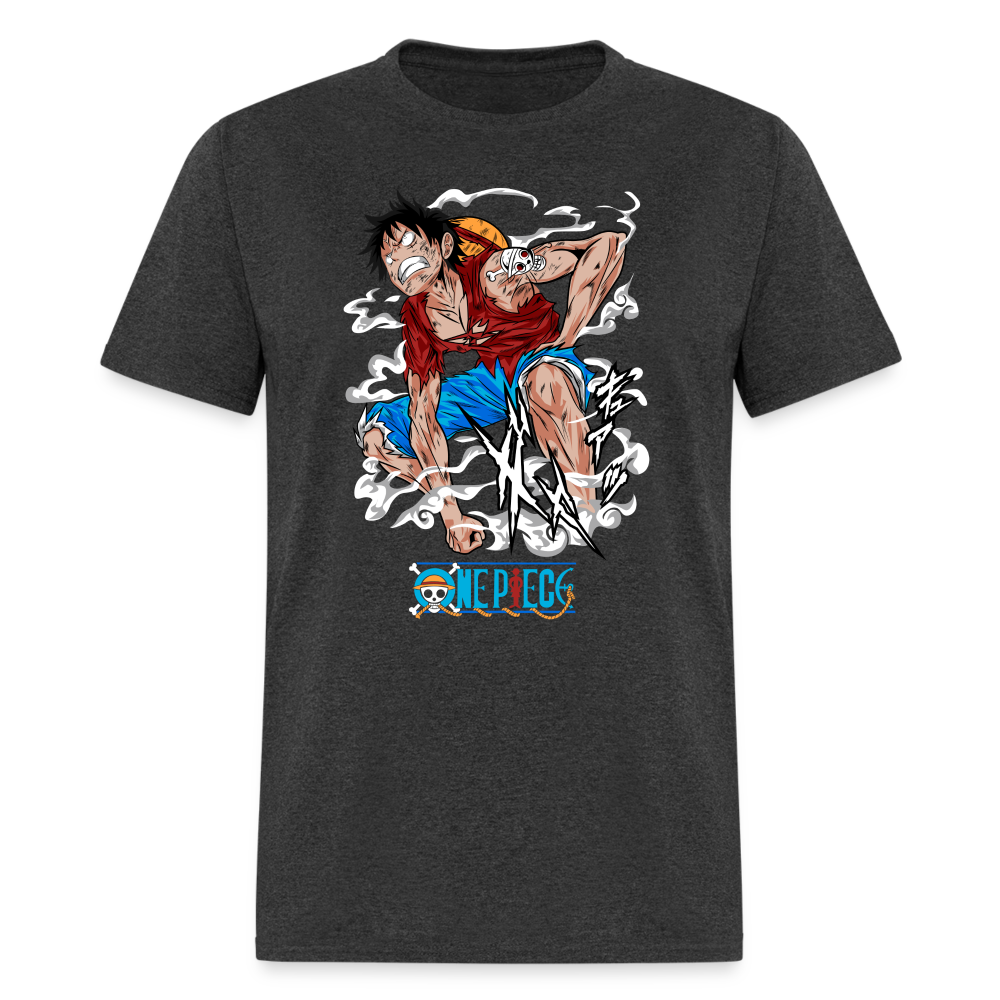 One Piece T-Shirt - heather black