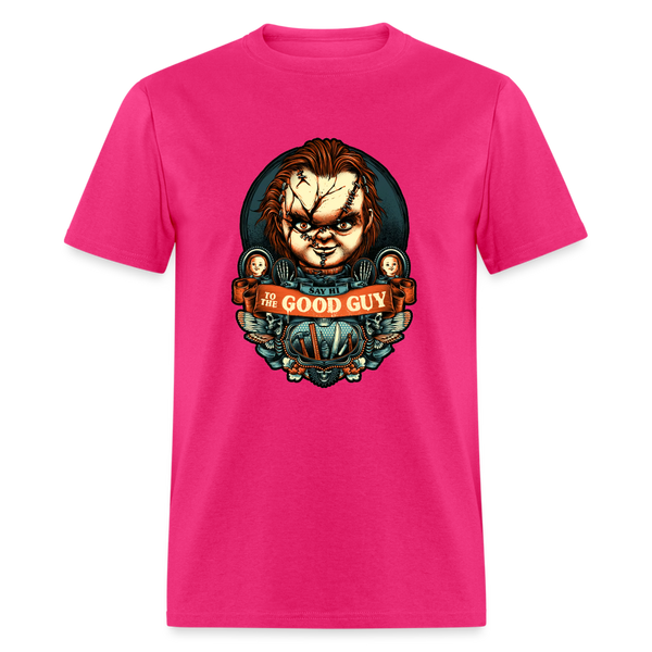 Say Hi to Chucky T-Shirt - fuchsia