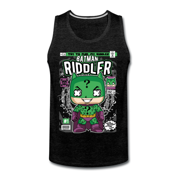 Riddler Premium Tank - charcoal grey