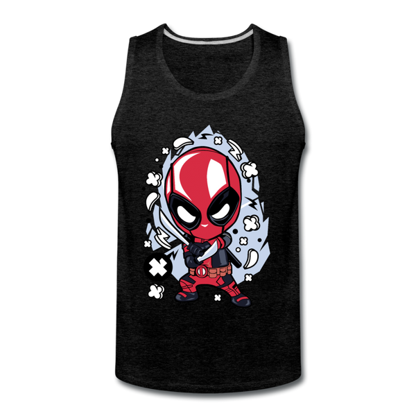 Deadpool Premium Tank - charcoal grey