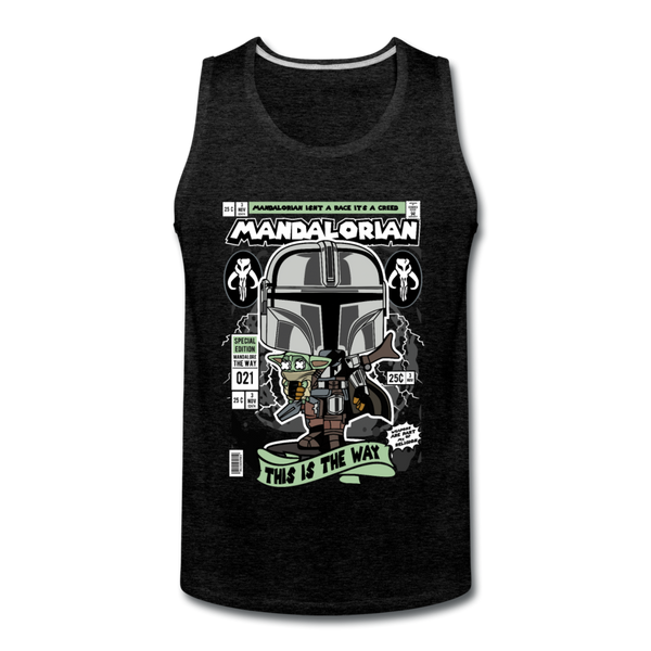 Mandalorian Premium Tank - charcoal grey