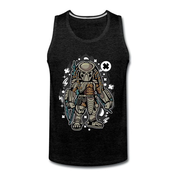 Predator Premium Tank - charcoal grey