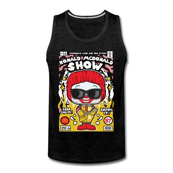 Ronald Mcdonald Premium Tank - charcoal grey