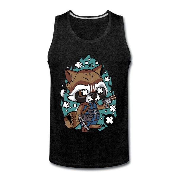 Rocket Premium Tank - charcoal grey
