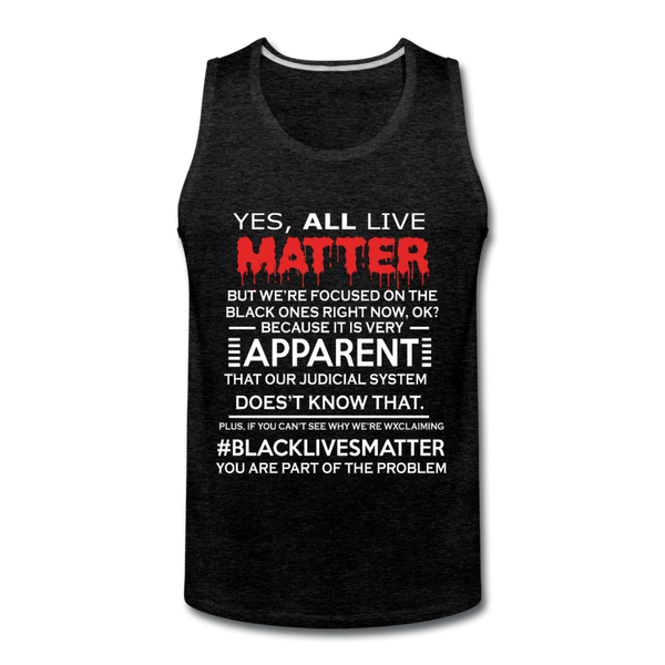 Problem Now Premium Tank - charcoal grey