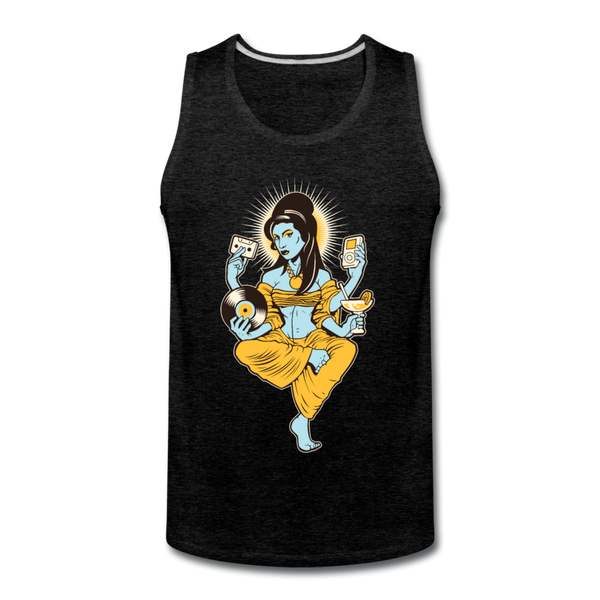 Mantra Music Premium Tank - charcoal grey