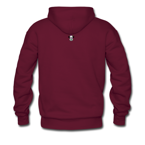 Martian Attack Hoodie - burgundy