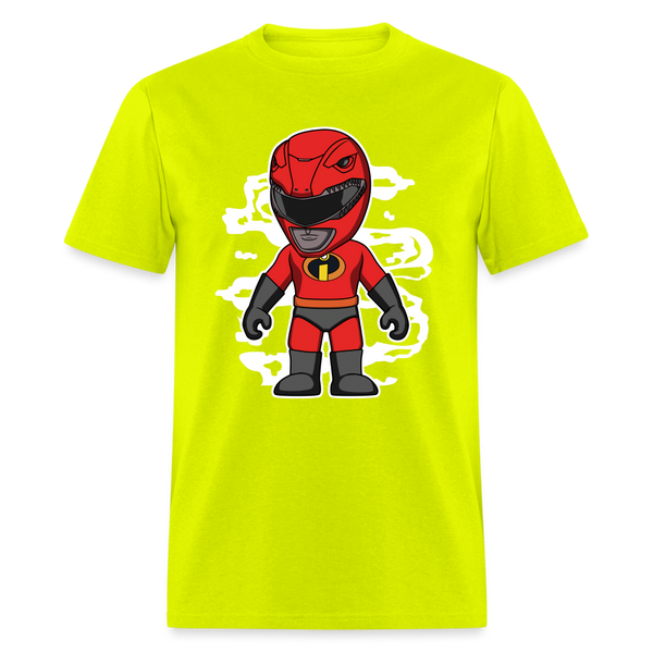 Red Ranger T-Shirt - safety green