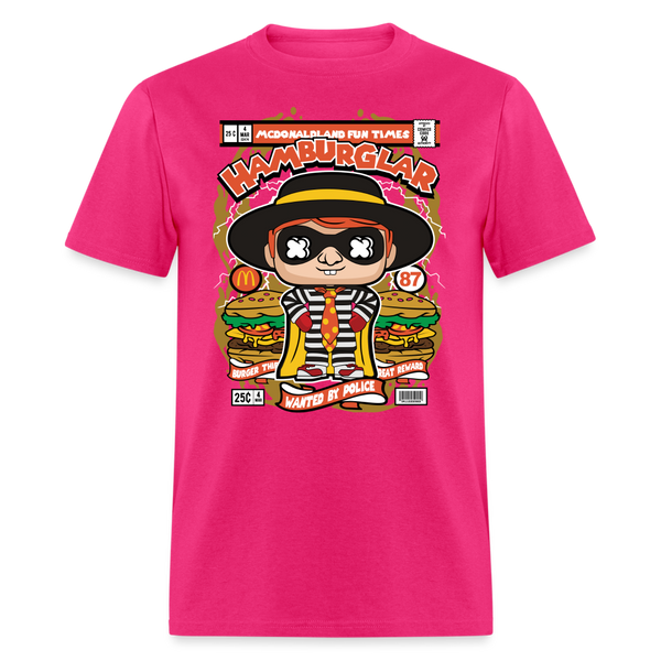 Hamburglar T-Shirt - fuchsia